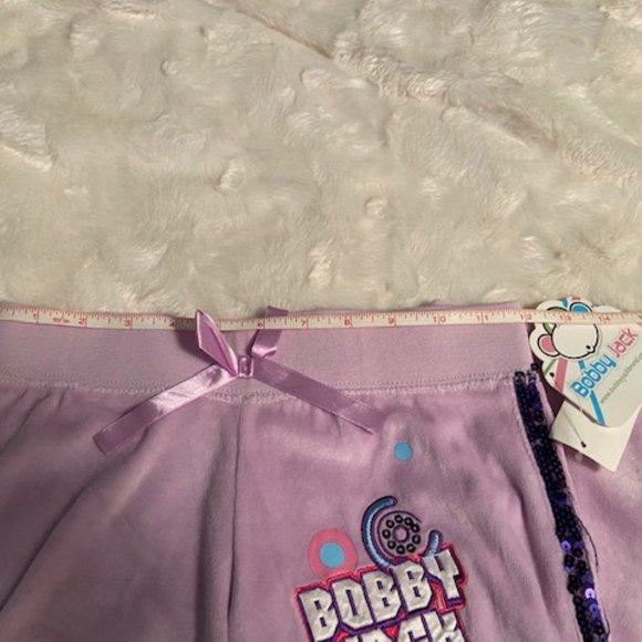 Bobby Jack Velour Pants Girls Size 10/12 NWT - Picture 7 of 11